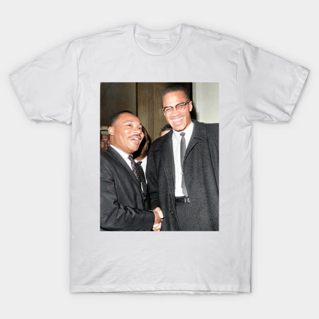 MLK & X T-Shirt by Gemini Chronicles